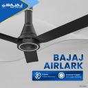 Bajaj Airlark 1200MM Ceiling Fans | Super 5 Tuff Technology...