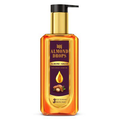 Bajaj Almond Drops Non Sticky Hair Oil With Almond | 200ml