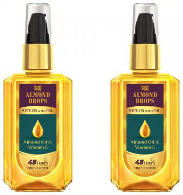 Bajaj Almond Drops Hair Serum | 50ml (Pack of 2)