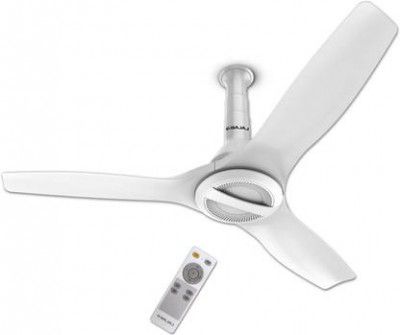 BAJAJ Arioso Luxe with 2 Year Warranty 1200 mm Ceiling Fan  (5 Star | All White | Pack of 1)