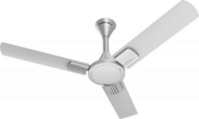 Bajaj Artisan 12S2 1200MM Ceiling Fans for Home | BEE-2 Star Rated Energy Efficient | SUPER 5TUFF TECHNOLOGY™ | SumoTuff Blades | High Air Delivery & High Speed | 5-Yr Warranty Sparkle White