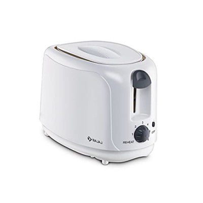Bajaj ATX 4 750-Watt Pop-up Toaster (White)
