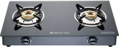 BAJAJ Bajaj 2BR-GP6 Two Burner Toughened Glass  