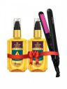 BAJAJ CONSUMER CAREHair Styling Kit - 2 x Hair Serum + Vega Hair Straightener...