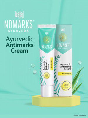 BAJAJ CONSUMER CARENomarks Ayurvedic Antimarks Cream for Oily Skin - 25 g