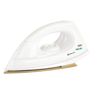 Bajaj DX-7 1000W Dry Iron with Advance Soleplate and Anti-bacterial German Coating Technology