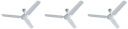 Bajaj Frore 1200 mm (48") Star Rated Ceiling Fans for Home 2-Yr Warranty White (Pack of 3)...