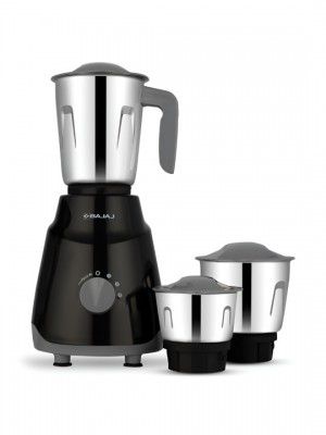 Bajaj GX1 Ninja Series Stainless Steel Duracut Blades 3 Jars Wet and Dry Grinder-500W