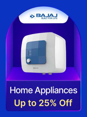 Bajaj Home Appliances @ upto 25% off  on Flipkart's Big Billion Days Sale Offer