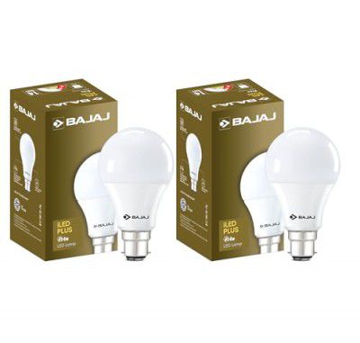 Bajaj Iled Plus Led Lamp 14W Cdl B22 | Energy Efficient | Instant On | 4 Kv Surge Protection | Led Bulb For Home | (Pack Of 2) | 1 Yr Warranty