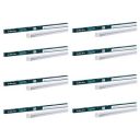 Bajaj Ivora 20W Cool Day Light LED Tubelight (Pack Of 8) | LED Tube Light For Home | IR Free | UV Free | Voltage Surge Protection Of 4 KV | Bright & Energy Efficient | White | 1 Yr Warranty...