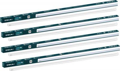 BAJAJ IVORA Batten CDL 20 W 112 cm Tube Light (White, Pack of 4)