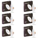 Bajaj Ivora Compact Downlight 5W 3-In-1 Colour (Pack of 6)...