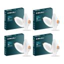 Bajaj Ivora Compact Downlight | 5W LED Downlight (Warm Day Light, Pack of 4)...