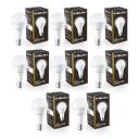 Bajaj LEDZ 12W Rechargeable Emergency Inverter LED Bulb | Cool Day Light | Upto 4 Hours Battery | B22D | 1 Year - Warranty (Pack of 8, White)...