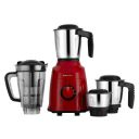 Bajaj Military Series Rex 750W 4 Jar Mixer Grinder | DuraCut Blades | 2-In-1 Function Blade In Dry Jar | 2 Yrs Warranty ?Red/Black?...