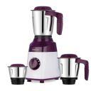Bajaj Military Series Victor 500 Watts Mixer Grinder | White And Purple...