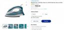 Reliance Digital Loot : Bajaj MX 3 Neo, 1250 Watts, Steam Iron,180 ML WaterTank, Blue and White...