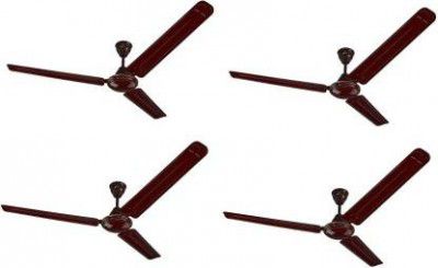 BAJAJ New Bahar 1400 mm Brown CF 1400 mm Energy Saving 3 Blade Ceiling Fan  