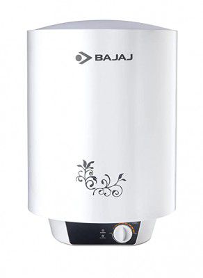Bajaj New Shakti Neo 25L Metal Body 4 Star Water Heater (150874) with Multiple Safety System, White