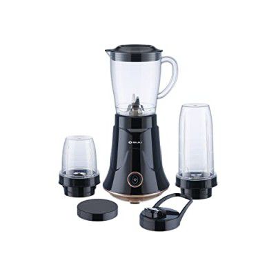 Bajaj NX-01, Powerful 300W Mixer Grinder with Sipper and Store Lids