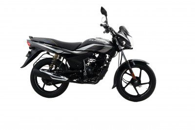 Bajaj Platina 100 Es Drum Motorcycle - Black Silver - Ex-Showroom