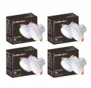 Bajaj Polycarbonate Celesta LED Downlight 3-in-1 Colour | 5W LED Downlight | Long Life of 25000 Hours (Pack of 4)...