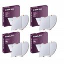 Bajaj Polycarbonate Ivora Neo Plus LED Panel | 12W Square LED Surface Light (Pack of 4)...