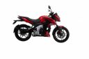 Bajaj Pulsar N160 Twin Disc Dual Channel Single Seat Motorcycle - Racing Red...