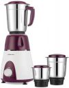BAJAJ REX 500 500 W Mixer Grinder (REX 500W PURPLE (410607) | 3 Jars | Purple, White)...