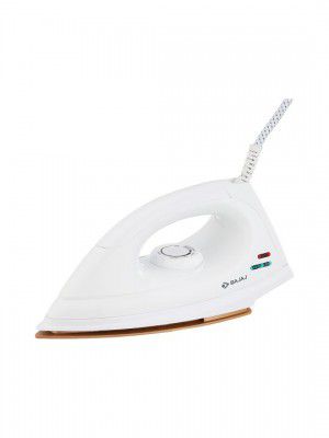 Bajaj White DX-7 1000W Dry Iron with 360 Degree Swivel Cord & Plastic Thermal Fuse