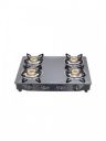 Bajaj Black 4 Burner Glass Top Gas Stove...