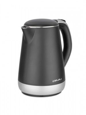 Bajaj Black Stainless Steel Electric Kettle-1.7L