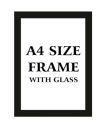 Balaji Photo Frame A4 Size Wall Photo Frame for Home, Living Room and Office Decoration- Black (A4SizeFrame-01)...