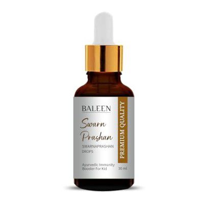 BALEEN Swarnaprashan Drops for Kids 30 Ml | Immunity Booster For Kids (0-16 Years)