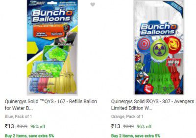 Ballon for Water Bomb Fight Upto 96% Off