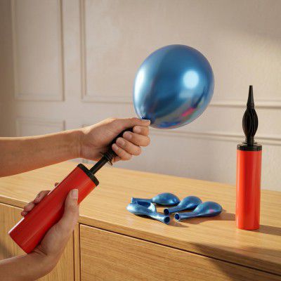 Balloon Pump Hand Machine for Foil Balloons and Inflatable Toys Party Accessory Manual Pump