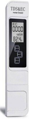 BALRAMA TDS Meter / Tester For Testing Water Purity with LED Backlight & Leather Carry Case & Temperature Display Baby Thermometer  (White)