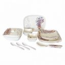 BALTRA Blossom 40 PC Melamine Dinner Set...