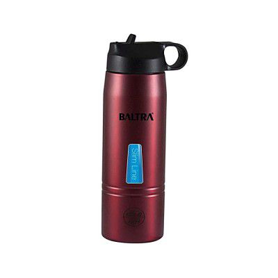 BALTRA Pearly Thermosteel Hot and Cold Water Bottle Stainless Steel Sports Vacuum Flask 600ml
