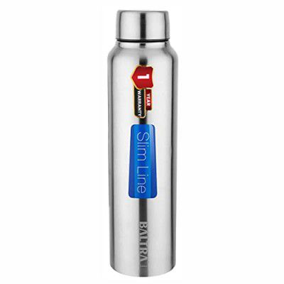 BALTRA Relax Stainless Steel Fridge Water Bottle/Refrigerator Bottle Single Walled (750 ML, Pack of 1)