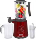Balzano Yoga Blender/Smoothie Maker/Juicer/Soup Maker Jar With Auto Seed Separation And Immunity Booster - Metallic Red...