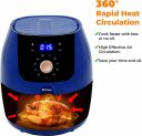 Balzano TXG-DT16B Blue Air Fryer (5.5 L)