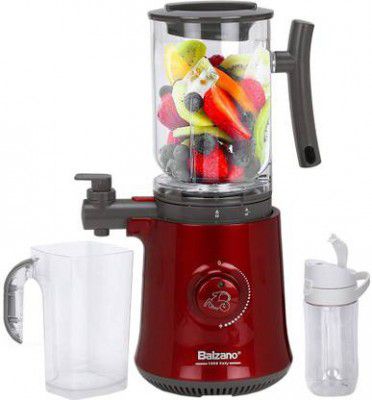 Balzano Yoga 500 W Juicer Mixer Grinder  (GJ230-01E00 | 1 Jar | Red)