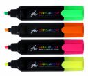 BAMBALIO Bright Fluorescent 4 Assorted Colours Hilighter - Pack of 8 Pcs (4 colours x 2)...