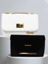 BANDICOOT White, Black Women Sling Bag (Medium)...