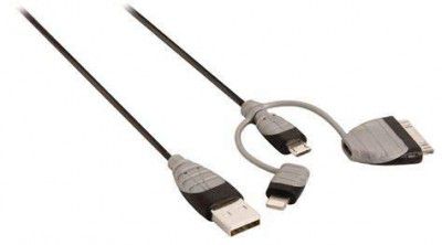 Bandridge Multifunctional 3-in-1 Sync And Charge Cable