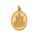 [Extra Rs 5202 OFF] Bangalore Refinery 24k (999) Purity 5gm Yellow Gold Lakshmi Oval Pendant...
