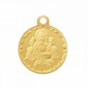 [Extra ₹3000 OFF] Bangalore Refinery Metal 2 Gm Round Ganesh 24k (999) Yellow Gold Pendant (without hook)...