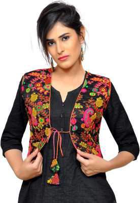 Banjara India Sleeveless Embroidered Women Jacket
